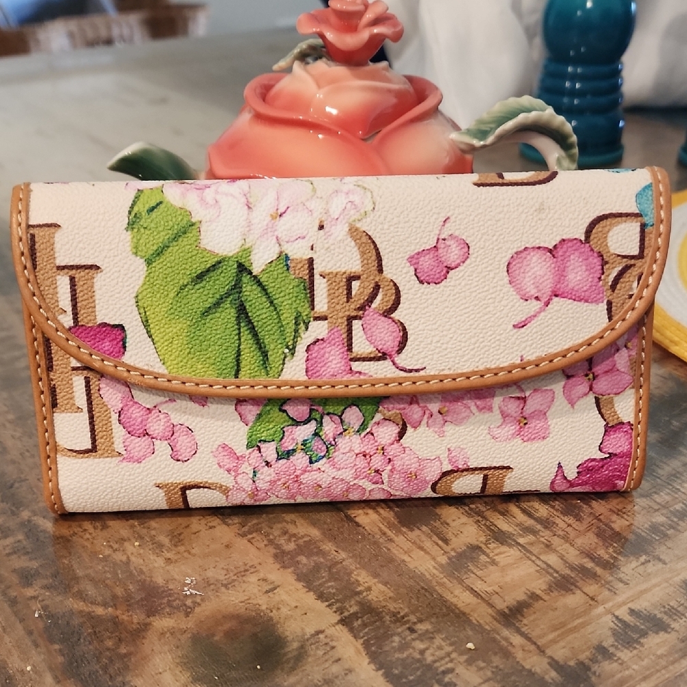 Floral Print Women's Clutch